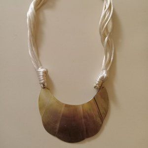 **2 for $20**Antique/off white shell choker